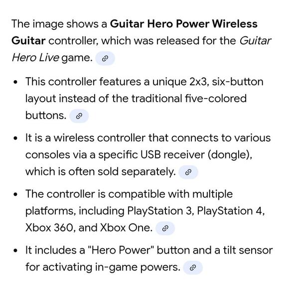 Guitar Hero by Activision -Hero Power no dongle - Picture 9 of 9